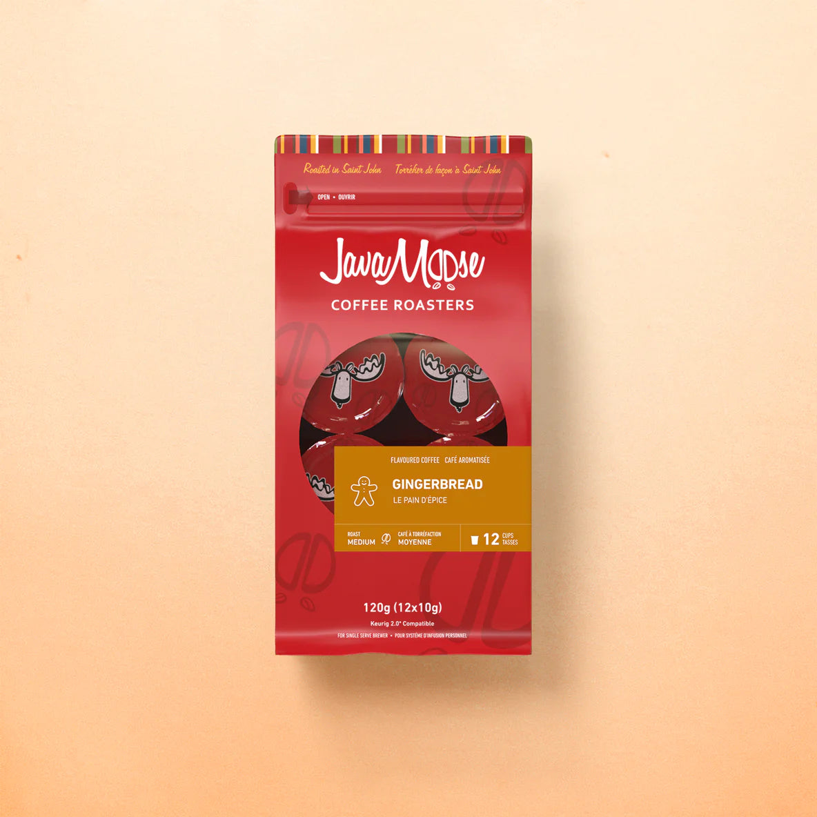 Java Moose Gingerbread KCups 12ct