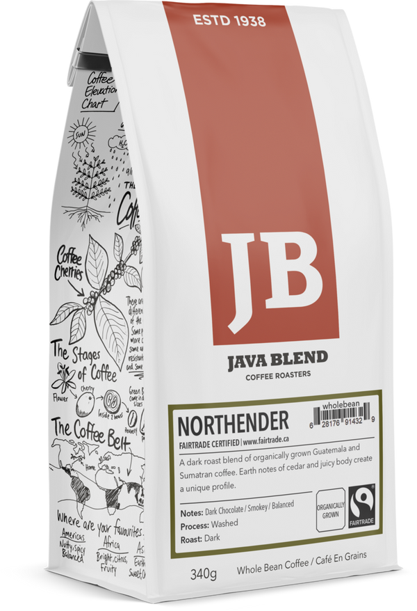 Java Blend Northender Whole Bean 340g