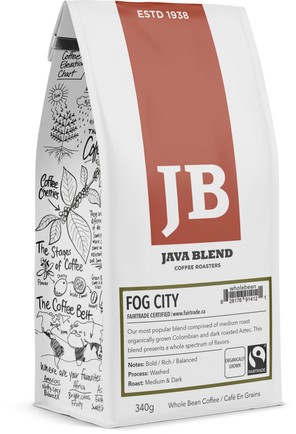 Java Blend Fog City Whole Bean 340g