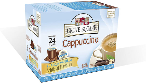 Grove Square French Vanilla Cappuccino 24ct.