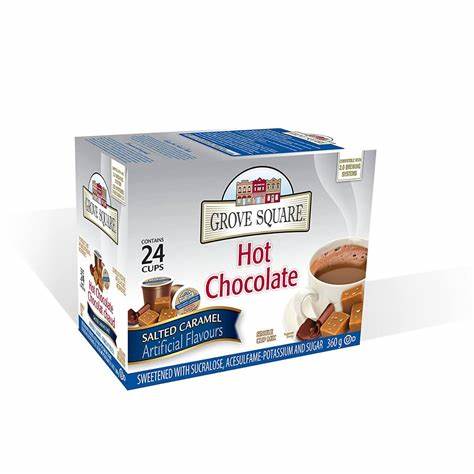 Grove Square Salted Caramel Hot Chocolate 24ct.