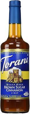 Torani SF Brown Sugar Cinnamon 750ml