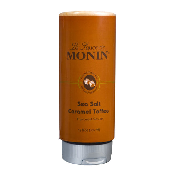 Monin Sea Salt Caramel Toffee Sauce 12oz