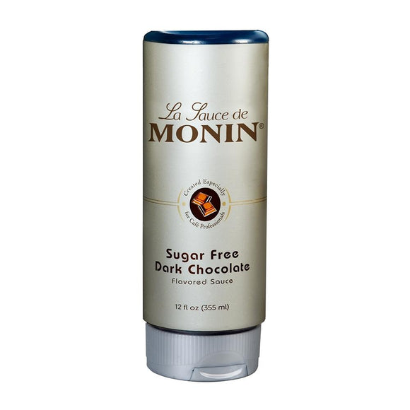 Monin Sugar Fee Dark Chocolate Sauce 12oz