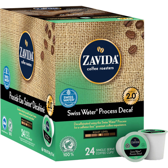 Zavida Swiss Water Process Decaf 24ct.
